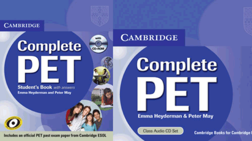 Cambridge Preliminary English Test (PET) 1 to 6